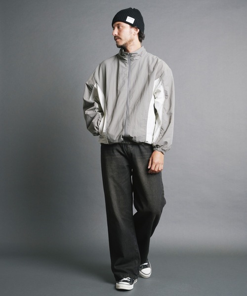 【セール】COMMONWARE:切り替えナイロンミリタリーブルゾン（ナイロンジャケット）｜COMMON WARE（コモンウェアー）
