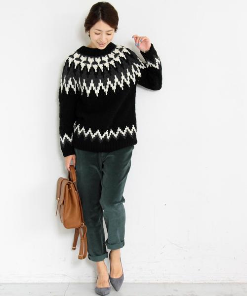 BEAUTY&YOUTH UNITED ARROWS（ビューティーアンドユースユナイテッドアローズ）の「【WEB限定】by∵ ※コーデュロイテーパードパンツ Ψ◆（その他パンツ・レディース・オフホワイト/ダークグレー/ベージュ/ダークグリーン・SMALL/MEDIUM/LARGE）」の8枚目の写真