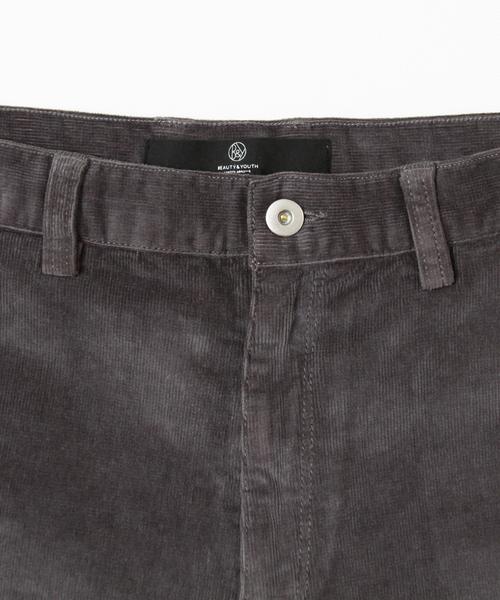 BEAUTY&YOUTH UNITED ARROWS（ビューティーアンドユースユナイテッドアローズ）の「【WEB限定】by∵ ※コーデュロイテーパードパンツ Ψ◆（その他パンツ・レディース・オフホワイト/ダークグレー/ベージュ/ダークグリーン・SMALL/MEDIUM/LARGE）」の12枚目の写真