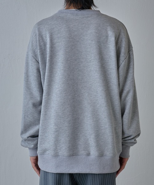 COLONY 2139（コロニートゥーワンスリーナイン）の「スモークプリントクルースウェット（スウェット・メンズ・グレー/ブラック/ホワイト・MEDIUM/LARGE）」の7枚目の写真