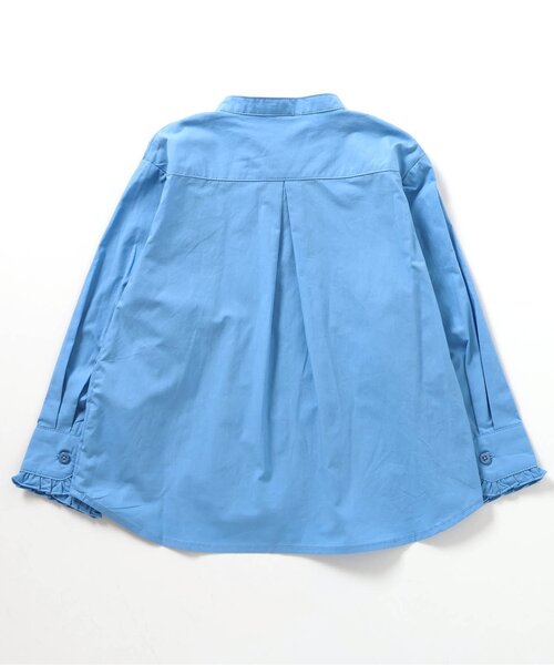 apres les cours（アプレレクール）の「ボウタイ付きブラウス_アプレレクールマシェリ（シャツ/ブラウス・キッズ・アイボリー/ブルー・90/100/110/120/130/140）」の4枚目の写真