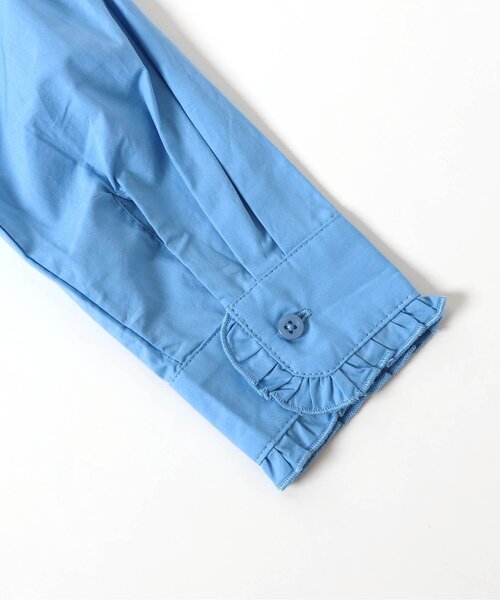 apres les cours（アプレレクール）の「ボウタイ付きブラウス_アプレレクールマシェリ（シャツ/ブラウス・キッズ・アイボリー/ブルー・90/100/110/120/130/140）」の14枚目の写真