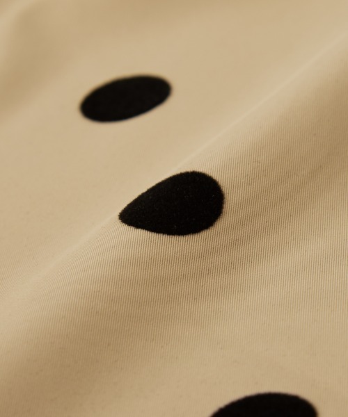 nissen（ニッセン）の「ドット柄フロッキースカート（スカート・レディース・ブラック/ベージュ・LL/S/M/L）」の18枚目の写真