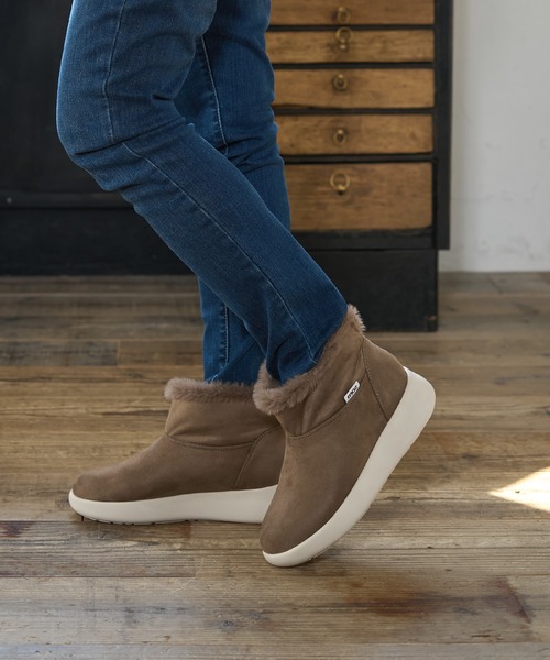 moz(モズ)2way ファー ムートンブーツ（ブーツ）｜moz（モズ）の