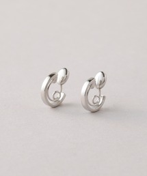 CALIN　STANDARD（カリンスタンダード）の「◆金属アレルギー対応◆◆made in japan◆【痛くない】【落ちにくい】【ストレスフリーな着け心地】プレーン　ミニループフィットイヤリング（イヤリング）」