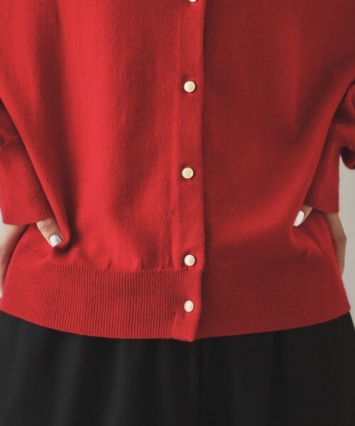 セール】クルーネックニットカーディガン／FILIVIVI・フィルビビ【洗濯