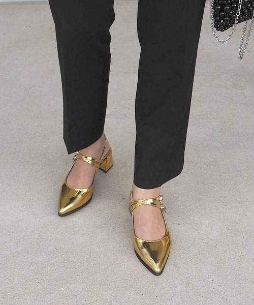 minia（ミニア）の「メタリックポインテッド（パンプス・レディース・ゴールド/ブラウン/シルバー/ガンメタ・S/L/M）」の19枚目の写真