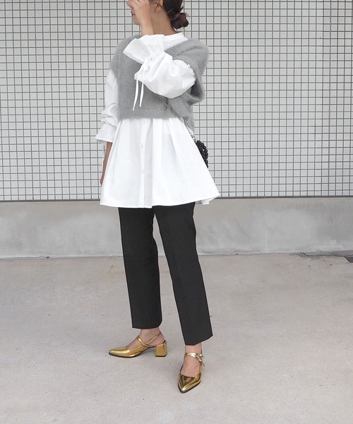 minia（ミニア）の「メタリックポインテッド（パンプス・レディース・ゴールド/ブラウン/シルバー/ガンメタ・S/L/M）」の13枚目の写真