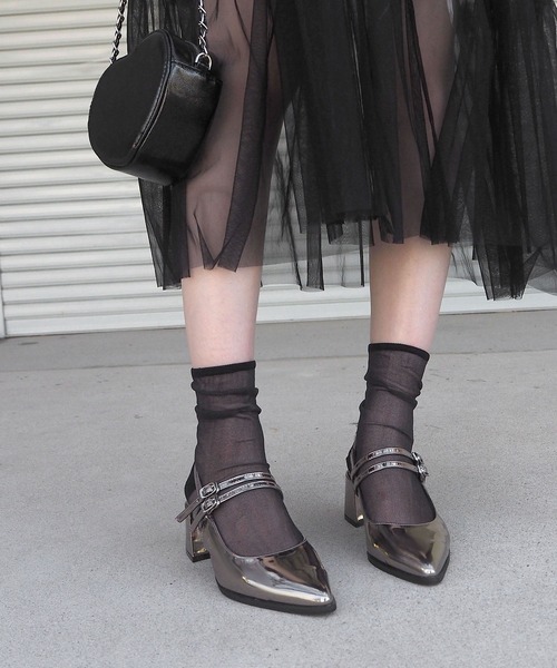 minia（ミニア）の「メタリックポインテッド（パンプス・レディース・ゴールド/ブラウン/シルバー/ガンメタ・S/L/M）」の15枚目の写真