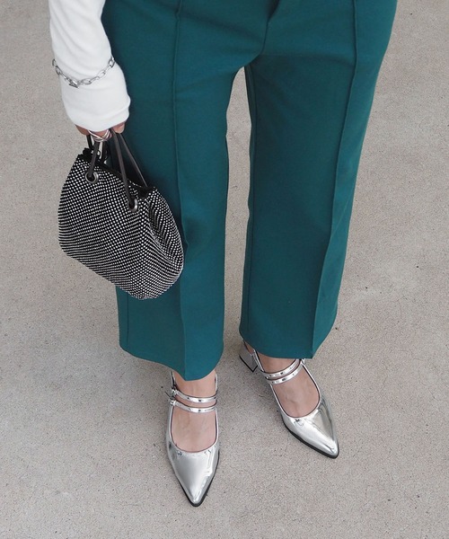 minia（ミニア）の「メタリックポインテッド（パンプス・レディース・ゴールド/ブラウン/シルバー/ガンメタ・S/L/M）」の6枚目の写真