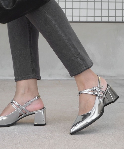 minia（ミニア）の「メタリックポインテッド（パンプス・レディース・ゴールド/ブラウン/シルバー/ガンメタ・S/L/M）」の10枚目の写真