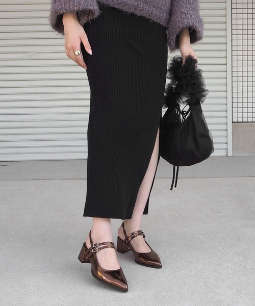 minia（ミニア）の「メタリックポインテッド（パンプス・レディース・ゴールド/ブラウン/シルバー/ガンメタ・S/L/M）」の22枚目の写真