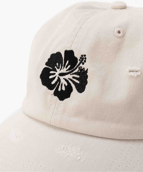 SEA（シー）の「ハイビスカス ダメージキャップ（キャップ・レディース・ブラック/レッド/ベージュ・ONE SIZE）」の19枚目の写真