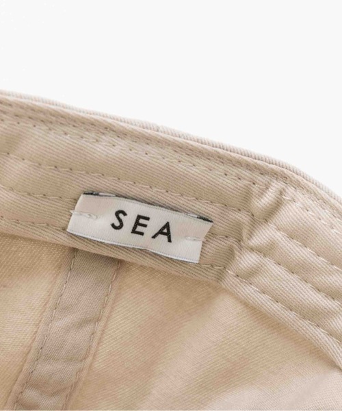 SEA（シー）の「ハイビスカス ダメージキャップ（キャップ・レディース・ブラック/レッド/ベージュ・ONE SIZE）」の7枚目の写真