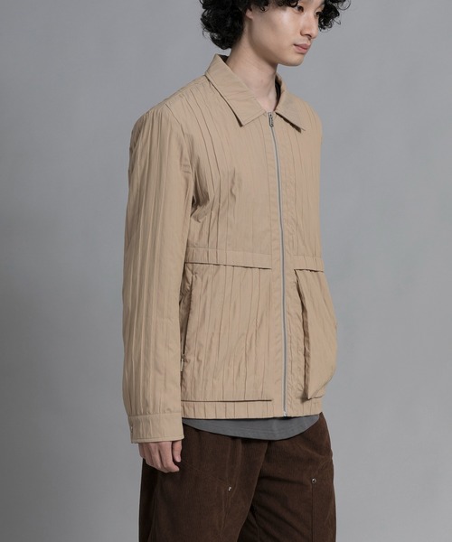 aimoha(アイモハ)の「aimoha men Classic Stripe Line Jacket(ブルゾン・メンズ・ブラック/ベージュ・LARGE/X-LARGE/XX-LARGE/XXX-LARGE)」の17枚目の写真