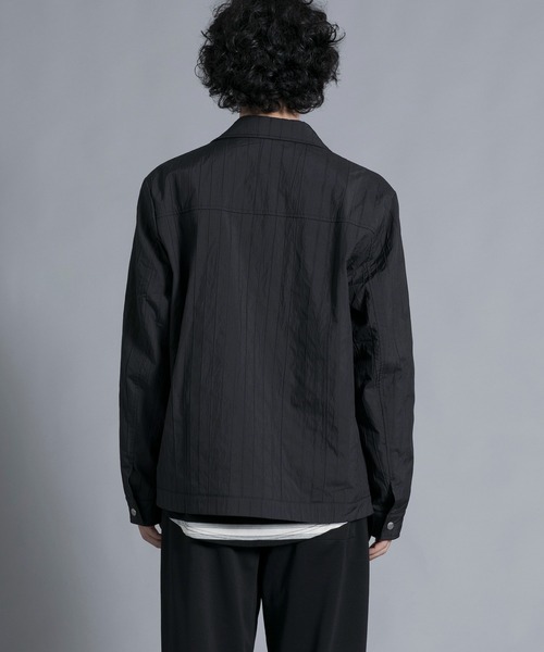aimoha(アイモハ)の「aimoha men Classic Stripe Line Jacket(ブルゾン・メンズ・ブラック/ベージュ・LARGE/X-LARGE/XX-LARGE/XXX-LARGE)」の13枚目の写真