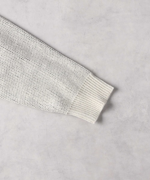 Right-on（ライトオン）の「【Refurbish】ジャガードニットレイヤード（ニット/セーター・キッズ・ブラック/オフホワイト・130/140/150/160）」の6枚目の写真