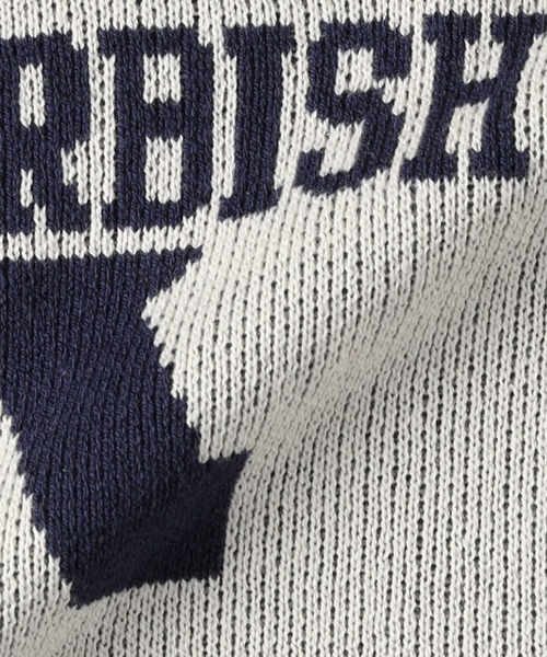 Right-on（ライトオン）の「【Refurbish】ジャガードニットレイヤード（ニット/セーター・キッズ・ブラック/オフホワイト・130/140/150/160）」の8枚目の写真