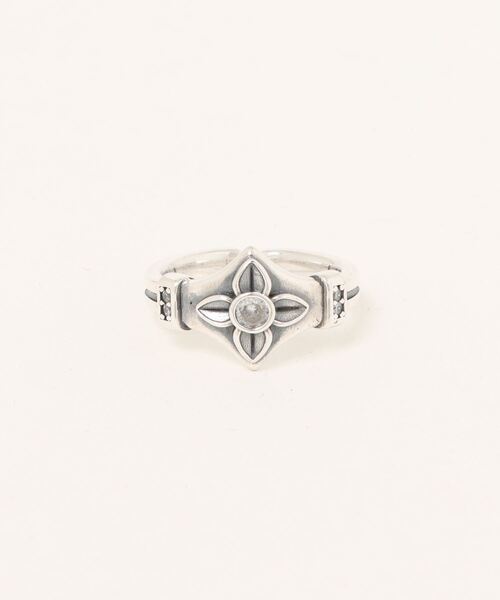 セール】【blatto 925silver】925シルバー ストーン フラワー