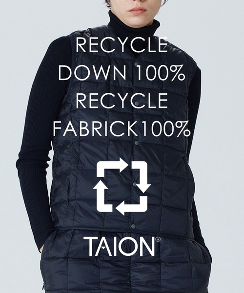 優待特典一覧 TAION（タイオン）】〈UNISEX〉ベーシック Vネックボタン 記念グッズ