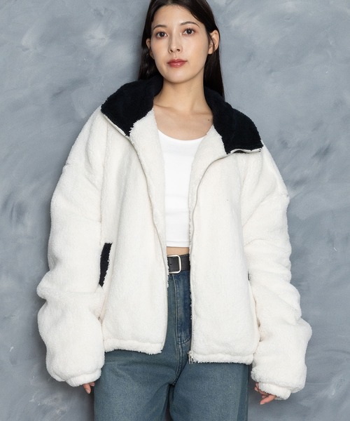 Theory 24SS ウォッシャブル ボーイフレンドジャケット　アイボリー　0 ツイードノーカラーミドル ジャケット （ノーカラージャケット