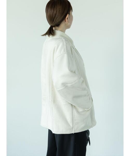 Lugnoncure（ルノンキュール）の「リバーシブルフェイクムートンコート