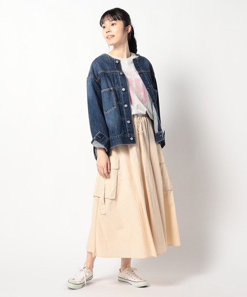 Grand PARK（グランドパーク）の「ナンバリングロゴライトトレーナー（スウェット・レディース・ベージュ/ライトグレー/グレー・FREE）」の13枚目の写真