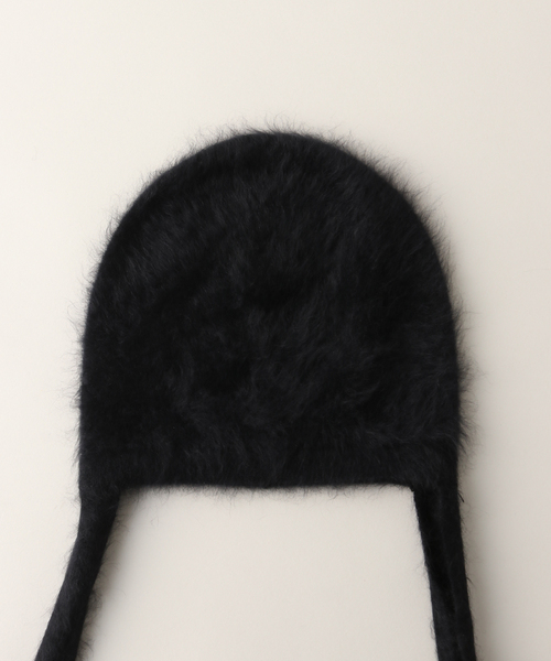EDIT. FOR LULU(エディットフォールル)の「【LISA YANG/リサ・ヤン】Brushed Tied Hood(ニットキャップ/ビーニー・レディース・ブラウン/ブラック・FREE)」の17枚目の写真