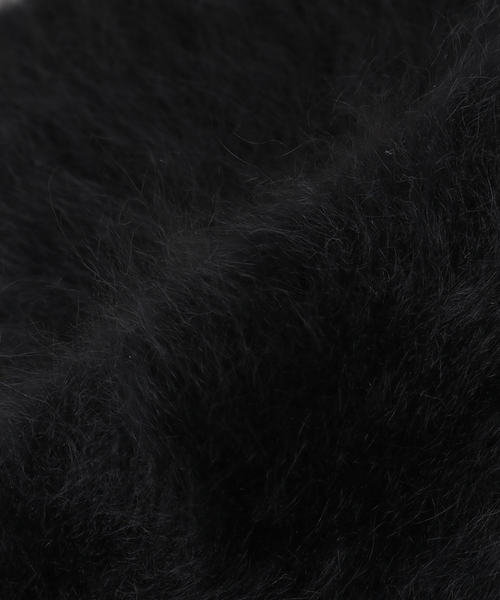 EDIT. FOR LULU(エディットフォールル)の「【LISA YANG/リサ・ヤン】Brushed Tied Hood(ニットキャップ/ビーニー・レディース・ブラウン/ブラック・FREE)」の20枚目の写真