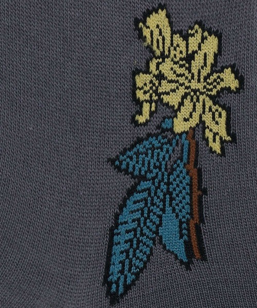 Paul Smith（ポールスミス）の「“GOOD DAY SUNSHINE” カジュアルソックス【150609 DRO】（ソックス/靴下・メンズ・ブラック/ダークグレー・25-27）」の6枚目の写真