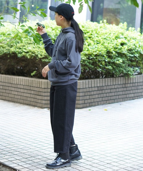 BROOKLYN OVERALL(ブルックリンオーバーオール)の「Bルーファーデニム(デニムパンツ・レディース・ブラック・SMALL/MEDIUM/LARGE/X-LARGE)」の12枚目の写真