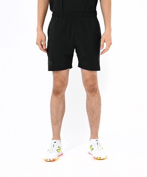 NEW BALANCE（ニューバランス）の「Black Out ストレッチウーブンショーツ（その他パンツ・メンズ・ベージュ/ブラック・LARGE/MEDIUM/SMALL）」の2枚目の写真