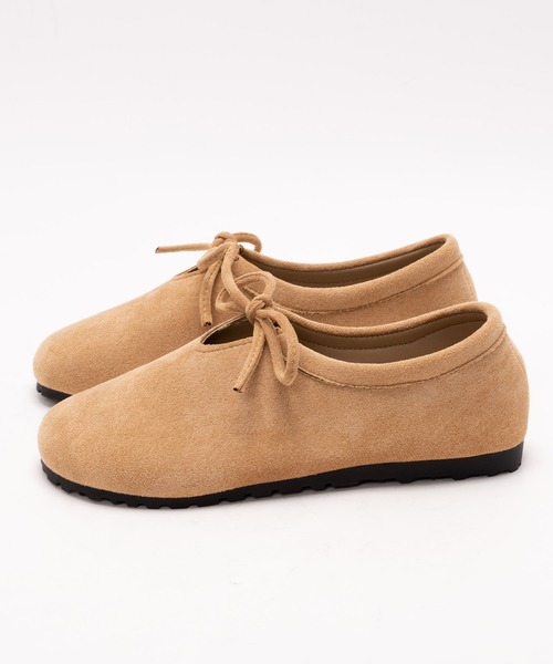 SVEC（シュベック）の「リボンポイント スリッポンシューズ（スリッポン・レディース・ベージュ系その他/ブラウン系その他・35/40/39/38/37/36）」の8枚目の写真