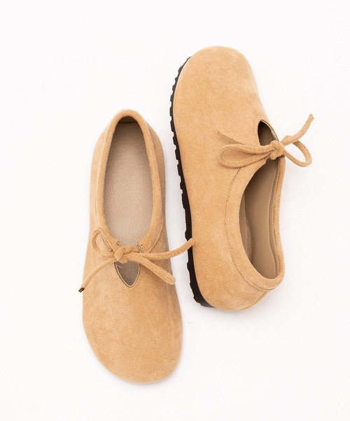 SVEC（シュベック）の「リボンポイント スリッポンシューズ（スリッポン・レディース・ベージュ系その他/ブラウン系その他・35/40/39/38/37/36）」の11枚目の写真