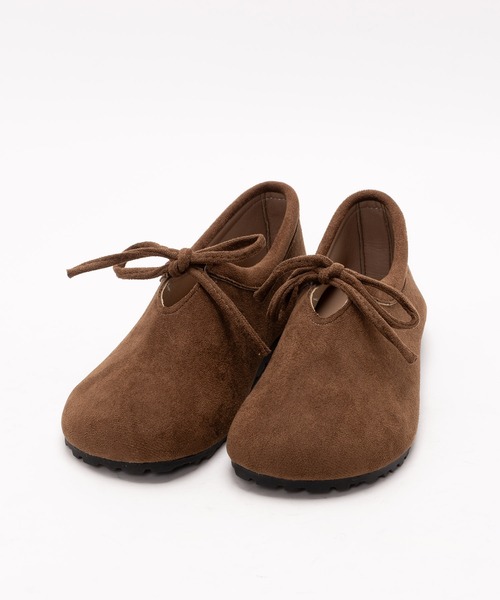 SVEC（シュベック）の「リボンポイント スリッポンシューズ（スリッポン・レディース・ベージュ系その他/ブラウン系その他・35/40/39/38/37/36）」の16枚目の写真