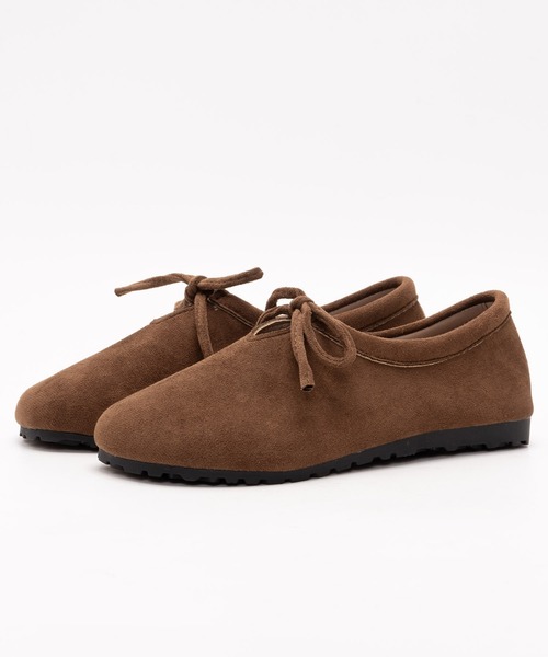 SVEC（シュベック）の「リボンポイント スリッポンシューズ（スリッポン・レディース・ベージュ系その他/ブラウン系その他・35/40/39/38/37/36）」の17枚目の写真