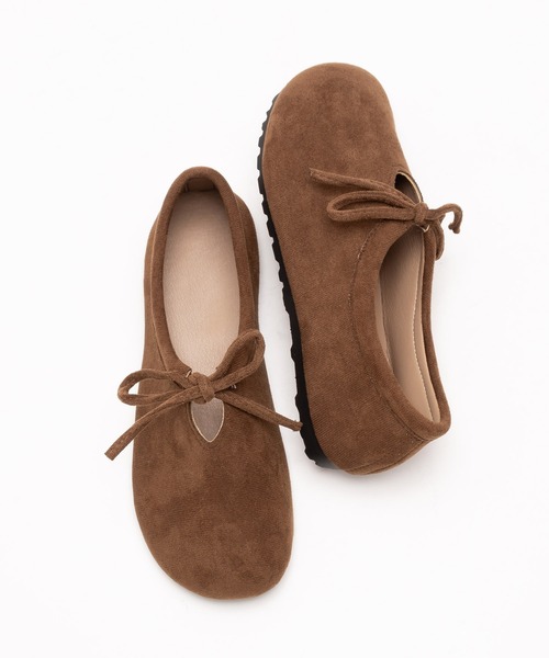 SVEC（シュベック）の「リボンポイント スリッポンシューズ（スリッポン・レディース・ベージュ系その他/ブラウン系その他・35/40/39/38/37/36）」の19枚目の写真