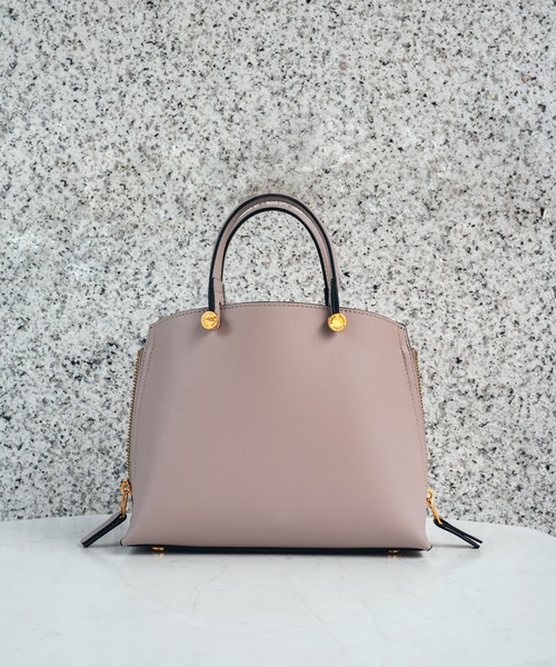 E'POR(エポール)の「【E'POR】Y BAG Mini【超軽量】(ハンドバッグ・レディース・ブラック/ラベンダー/キナリ/ライトグリーン/グリーン/ライトグレー/ミント/ダークグリーン/グレー/ピンク/パープル/ダークブラウン・FREE)」の4枚目の写真