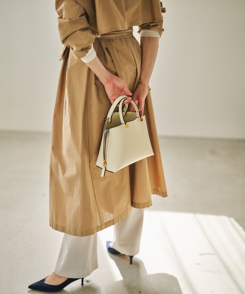 E'POR(エポール)の「【E'POR】Y BAG Mini【超軽量】(ハンドバッグ・レディース・ブラック/ラベンダー/キナリ/ライトグリーン/グリーン/ライトグレー/ミント/ダークグリーン/グレー/ピンク/パープル/ダークブラウン・FREE)」の22枚目の写真