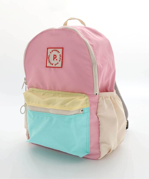 p.premier（ピードットプルミエ）の「マルチカラーリュック（バックパック/リュック・キッズ・ブルー/ブラック/サックスブルー/ピンク/レッド・SMALL/MEDIUM）」の13枚目の写真