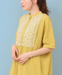 チチカカ | Rico クレープペイズリー刺繍プルオーバー(シャツ/ブラウス)