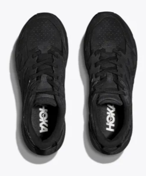 HOKA（ホカ）の「HOKA ONE ONE/ホカ オネオネ  CLIFTON L SUEDE クリフトン L スエード（スニーカー・メンズ・ブラック/グレー・23/24/25/26/27/28）」の6枚目の写真