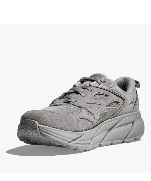 HOKA（ホカ）の「HOKA ONE ONE/ホカ オネオネ  CLIFTON L SUEDE クリフトン L スエード（スニーカー・メンズ・ブラック/グレー・23/24/25/26/27/28）」の8枚目の写真