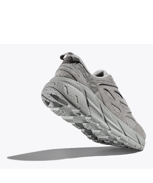 HOKA（ホカ）の「HOKA ONE ONE/ホカ オネオネ  CLIFTON L SUEDE クリフトン L スエード（スニーカー・メンズ・ブラック/グレー・23/24/25/26/27/28）」の9枚目の写真