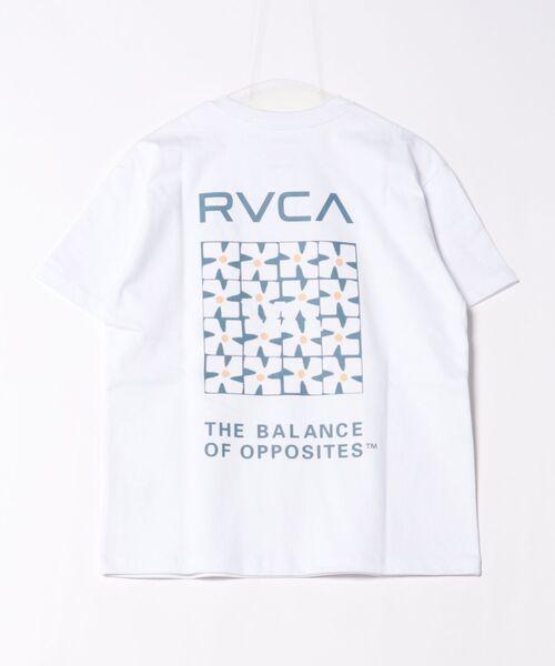 RVCA(ルーカ)の「【ユニセックス】RVCA/ルーカ バックプリントTシャツ/オーバーサイズ BF043-211(Tシャツ/カットソー・レディース・ブラック/ホワイト/ライトイエロー・L/M/S)」の2枚目の写真