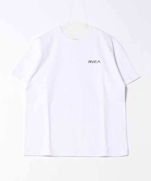 RVCA(ルーカ)の「【ユニセックス】RVCA/ルーカ バックプリントTシャツ/オーバーサイズ BF043-211(Tシャツ/カットソー・レディース・ブラック/ホワイト/ライトイエロー・L/M/S)」の6枚目の写真