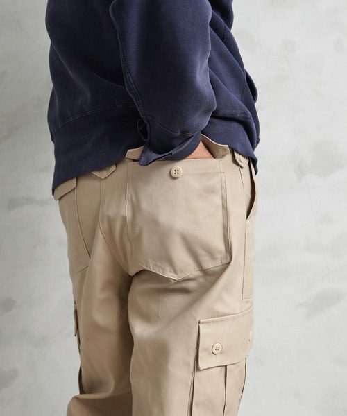 MILITARY（ミリタリー）の「実物 新品 デッドストック オランダ軍 ベイカーポケット BDU カーゴパンツ（カーゴパンツ・メンズ・カーキ・30/32/34）」の8枚目の写真