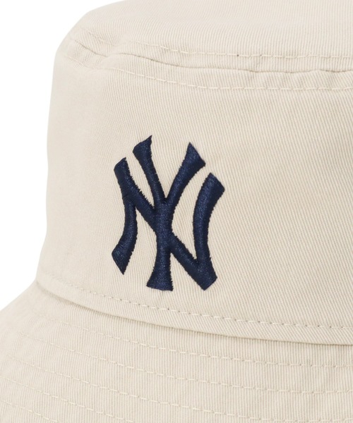 NEW ERA(ニューエラ)の「ニューエラキッズ バケットハット MLB コットン(ハット・キッズ・ストーン/ブラック・M/L/L/XL/S/M)」の7枚目の写真