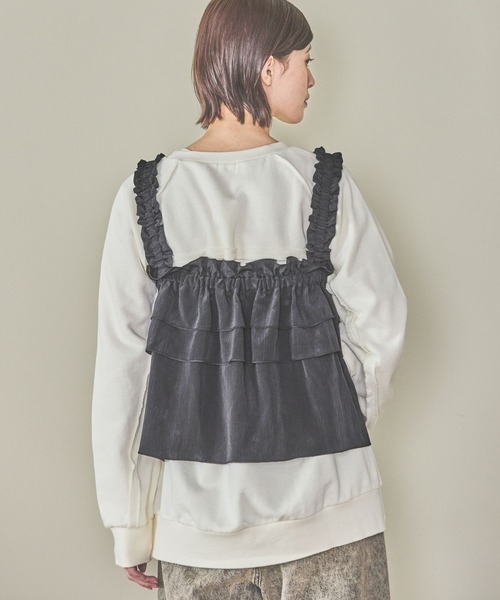 LAKOLE（ラコレ）の「フリルビスチェ / 291758（その他トップス・レディース・ブラック/グレー/アイボリー/クリーム・FREE）」の11枚目の写真