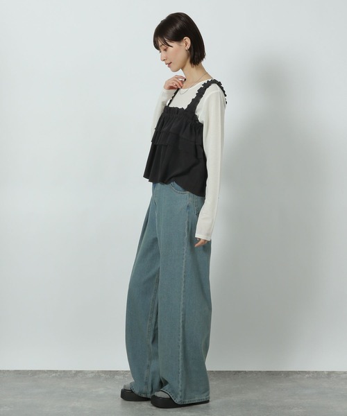 LAKOLE（ラコレ）の「フリルビスチェ / 291758（その他トップス・レディース・ブラック/グレー/アイボリー/クリーム・FREE）」の19枚目の写真